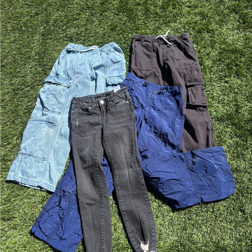 Kids Casual Stretch Black Jeans - Unbranded